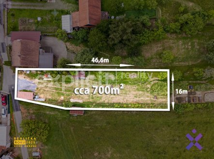 Prodej pozemku pro bydlení, 700 m²