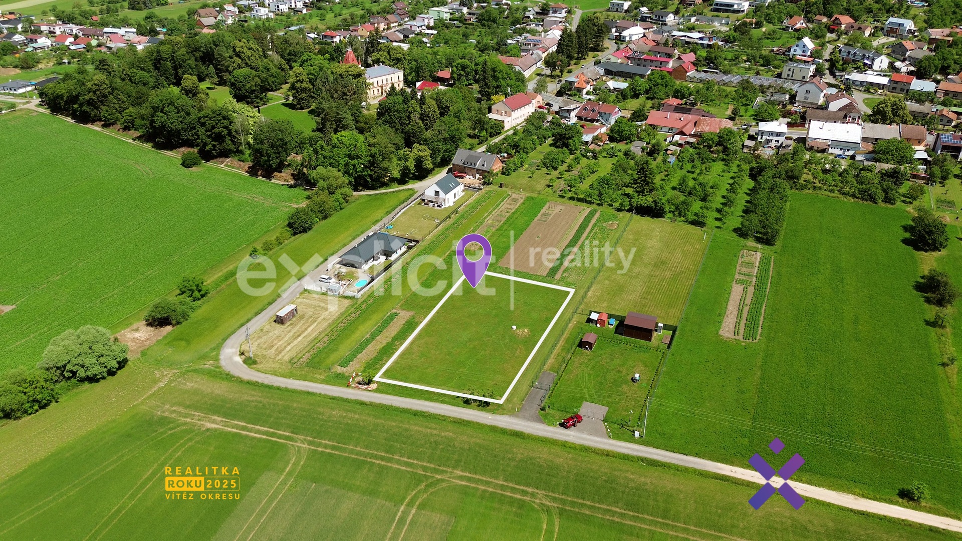 Ing. Jana Urbanová Explicit reality stavební pozemek Přílepy 02799