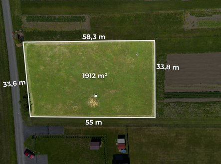 Prodej pozemku pro bydlení, 1 912 m²