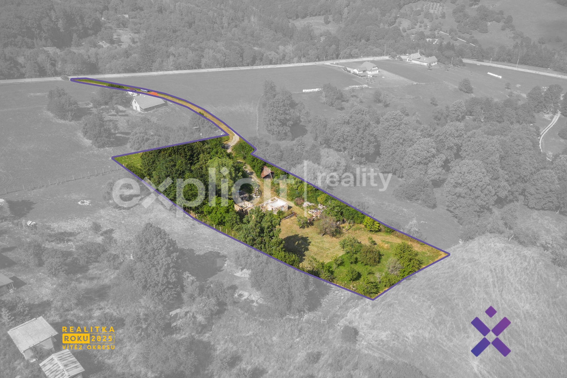 Filip Hladiš realitní maklér, Prodej stavebního pozemku 5 708 m², Žítková, okres Uherské Hradiště