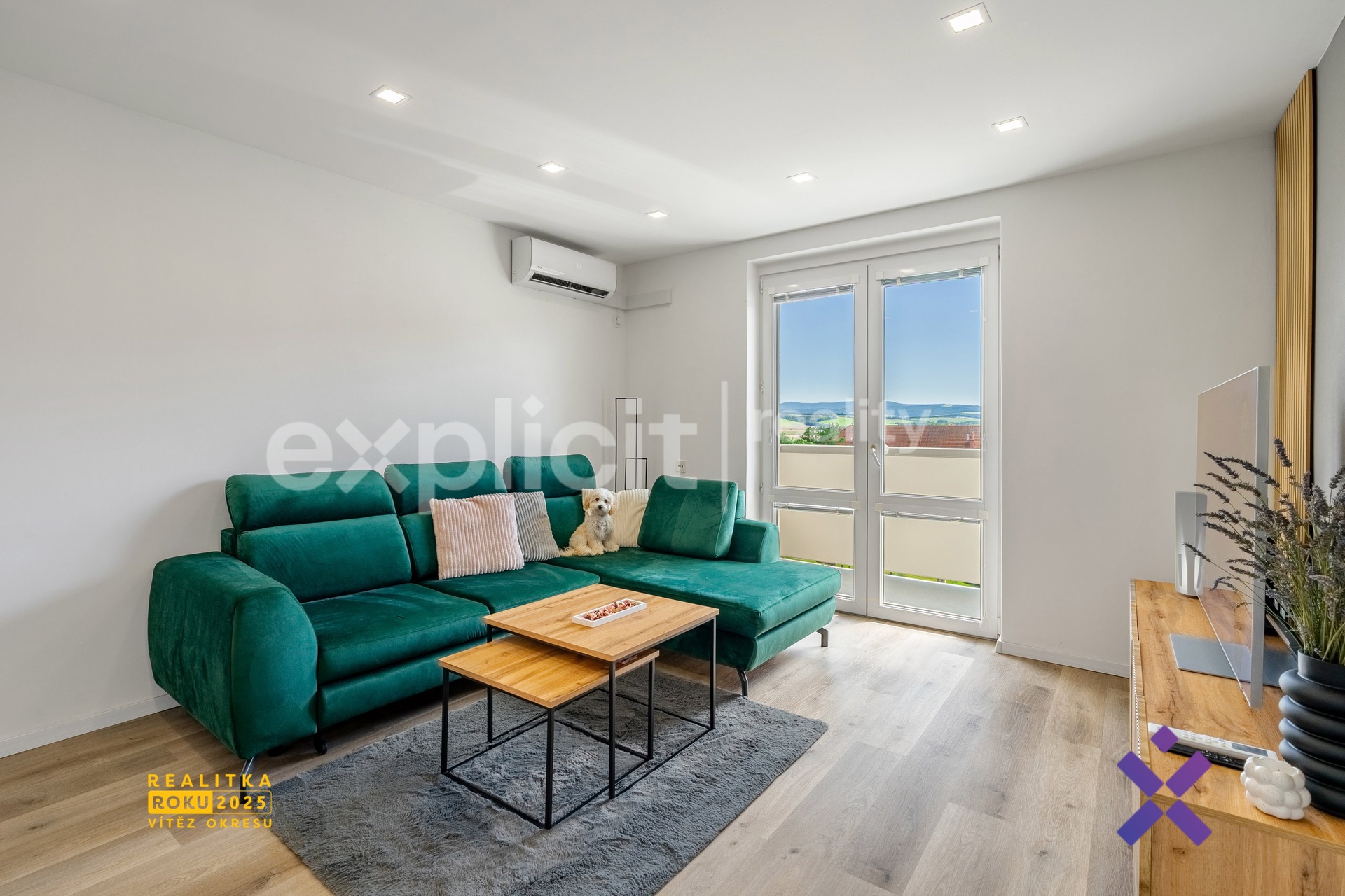 Pronájem bytu 2+1, 55m² - Větrná, Uherský Brod