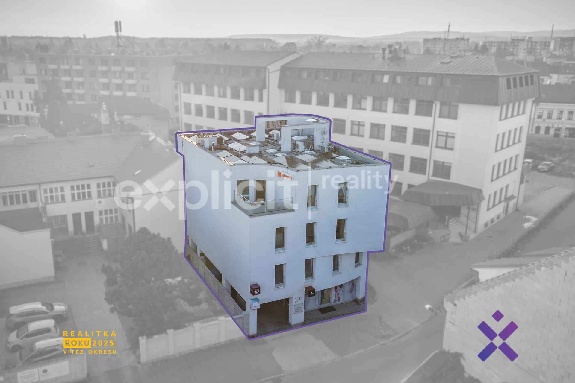 Filip Hladiš - realitní makléř, Pronájem kancelářského prostoru u náměstí 4.N.P. 107 m² - Uherské Hr