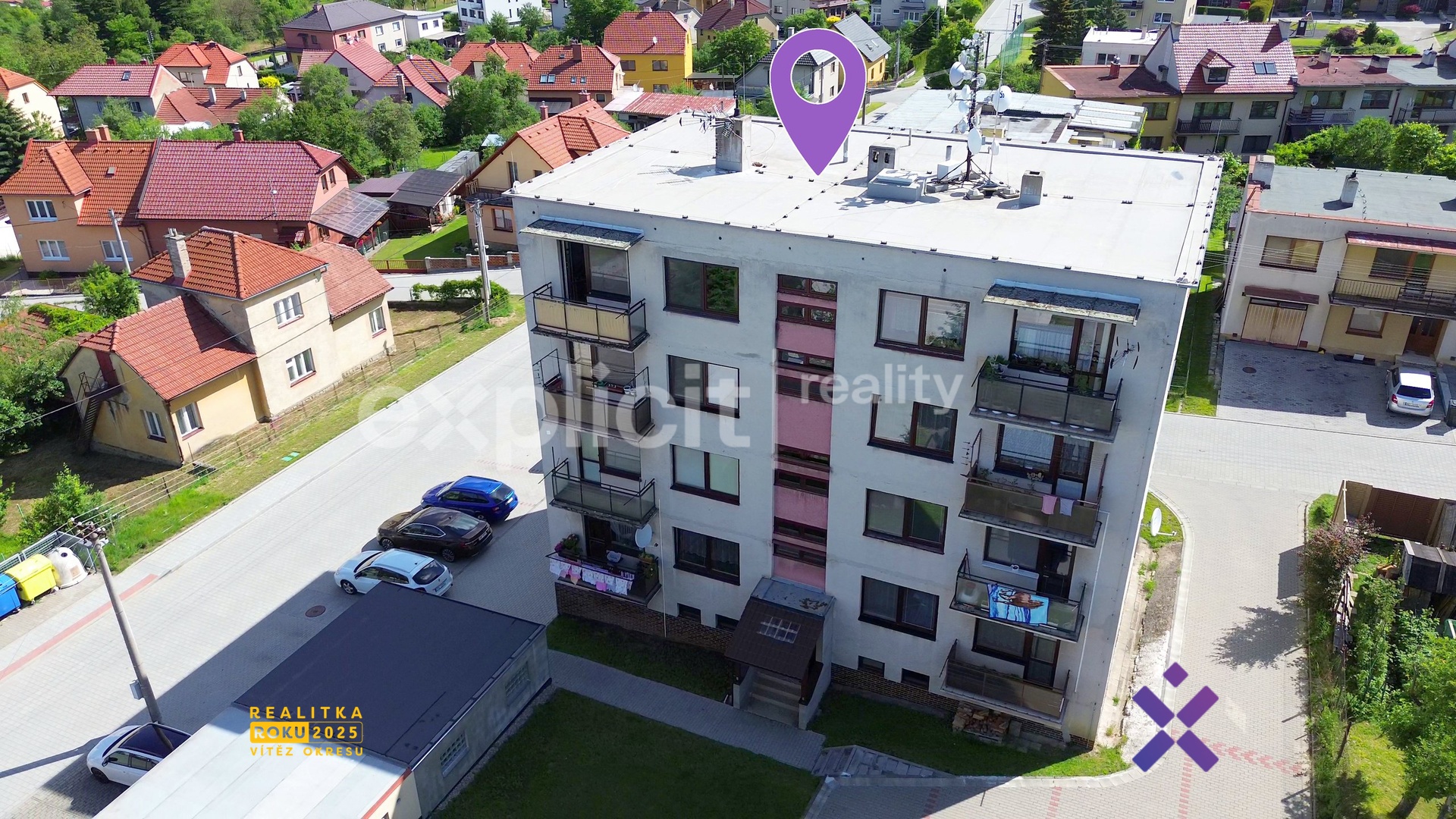 Prodej bytu 3+1 s garáží, 86 m² - Bezručova čtvrť 850, Bojkovice