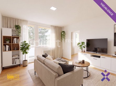 Prodej bytu, 3+1, 62 m²