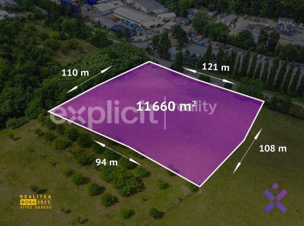 Prodej pozemku pro komerční výstavbu, 11 660 m²