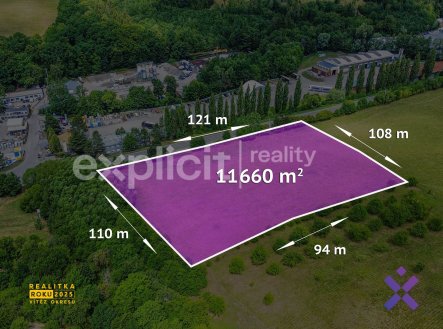 Prodej pozemku pro komerční výstavbu, 11 660 m²