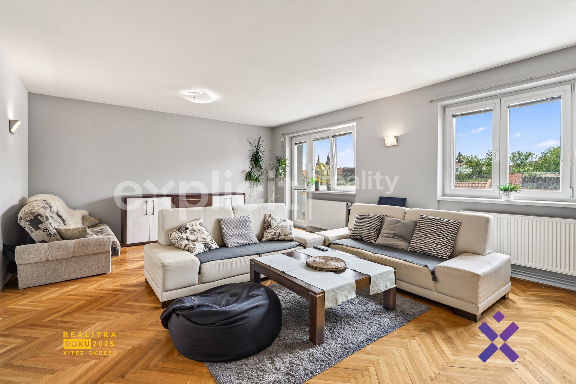 Prodej bytu 4+1 119 m², zahrada 70 m² - Pořádí, Uherský Brod