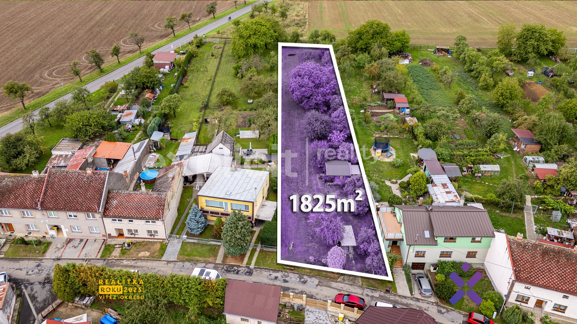 Prodej stavení pozemek Roštění, Holešov, Jan Biernát, Explicit reality4