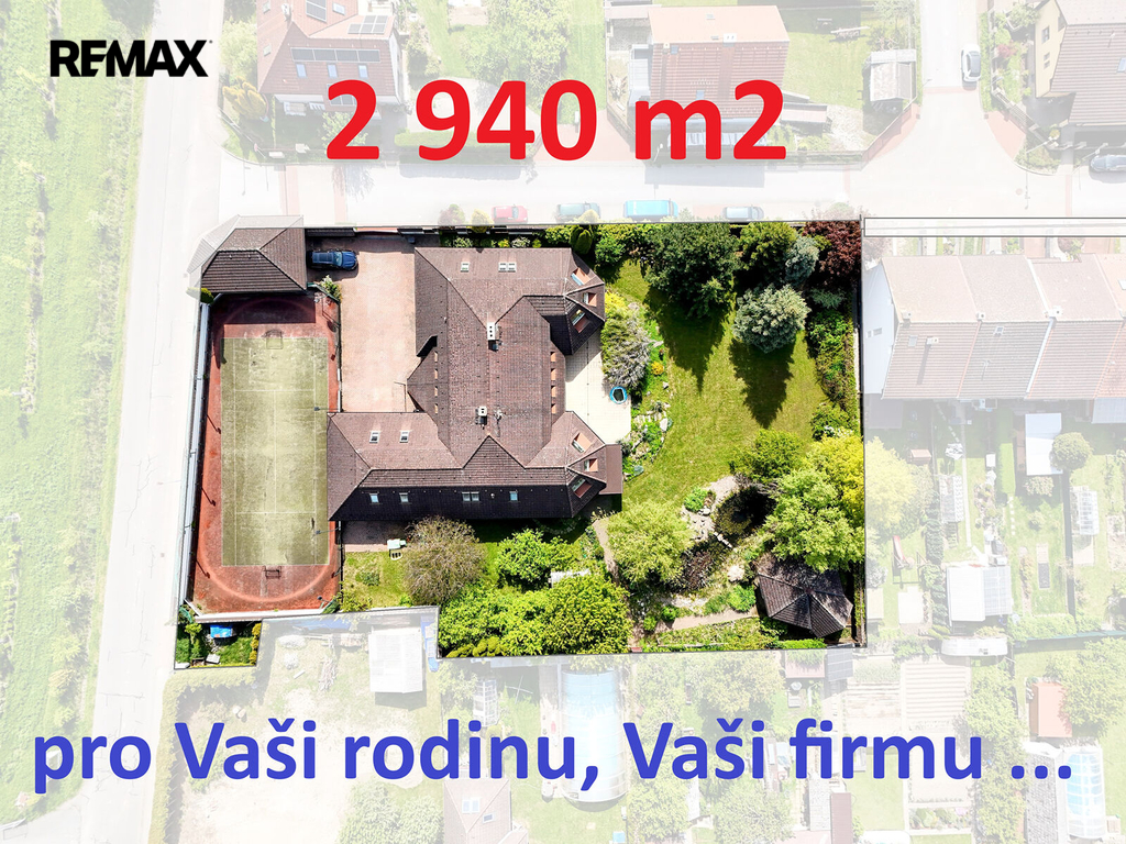 rozložení pozemku ...