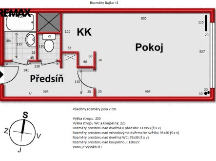 Prodej bytu, 1+kk, 27 m²
