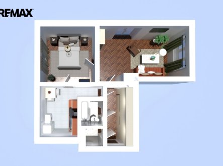 Prodej bytu, 2+1, 54 m²