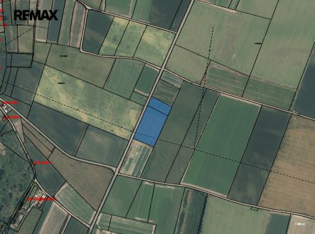 Prodej pozemku, zemědělská půda, 2 804 m²