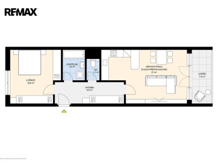 Prodej bytu, 2+kk, 73 m²