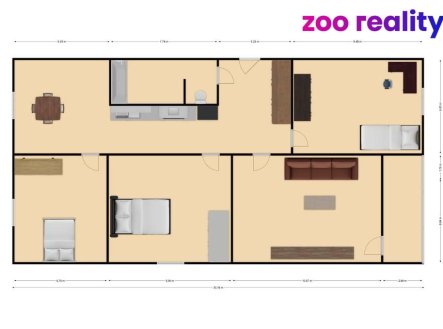 Prodej bytu, 4+1, 78 m²