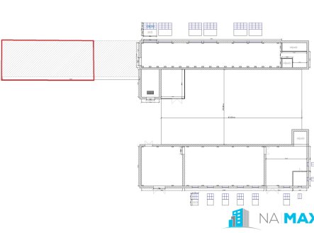 Pronájem komerčního objektu, sklad, 300 m²