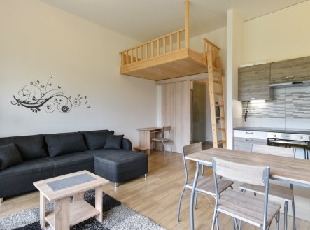Pronájem bytu, 1+kk, 37 m² obrázek