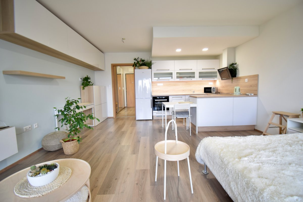 Pronájem bytu 1+kk, Slavonínská, Olomouc, 15 500 Kč/měs, 41 m2