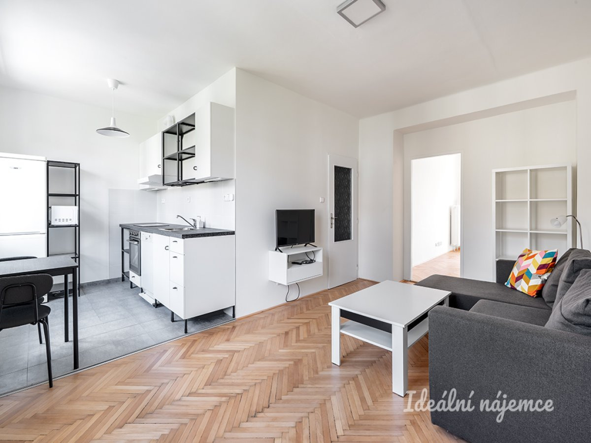 Pronájem bytu 2+kk, U Kombinátu, Strašnice, 21 000 Kč/měs, 46 m2