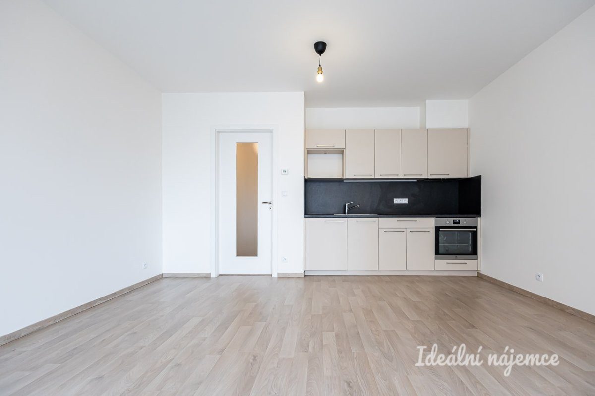 Pronájem bezbariérového bytu 1+kk s prostornou lodžií, Na domovině, Libuš,  35 m2