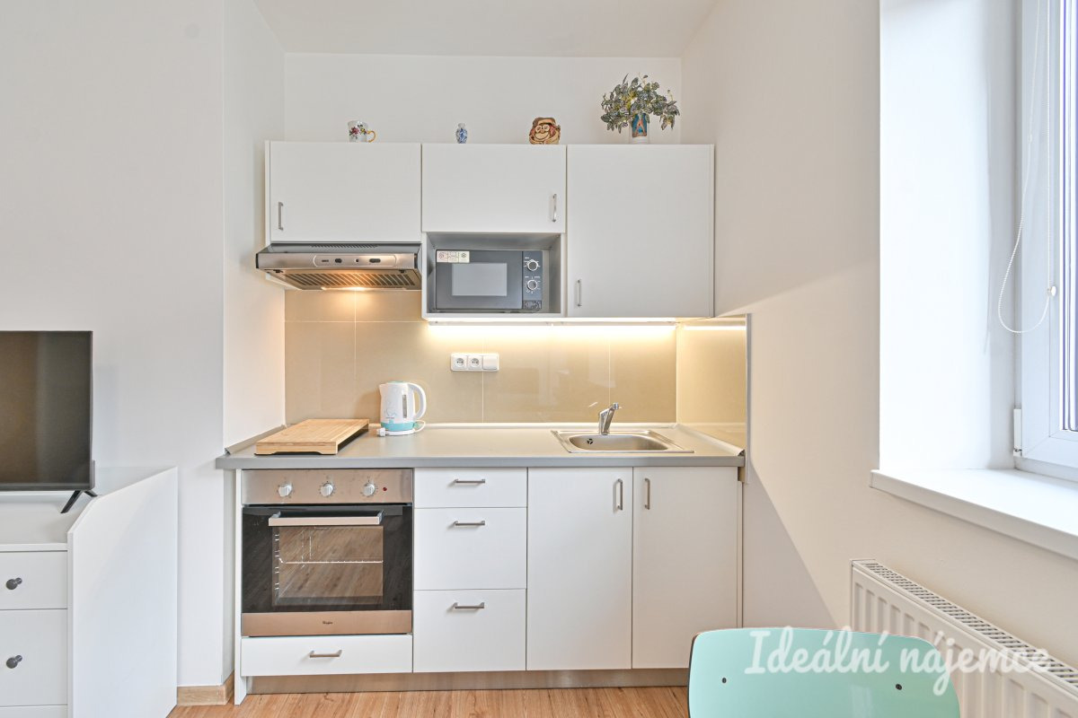 Pronájem bytu 1+kk, Hostinského, Královo Pole, 15500 Kč/měs, 25 m2