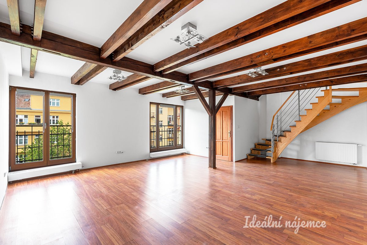 Pronájem bytu 4+kk, N. A. Někrasova, Bubeneč,  49.900 Kč/měs, 127 m2