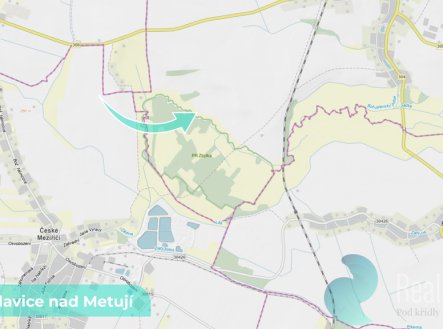 Prodej pozemku, zemědělská půda, 43 749 m²