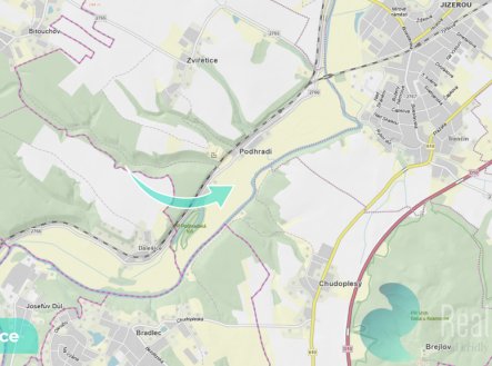 Prodej pozemku, zemědělská půda, 1 908 m²