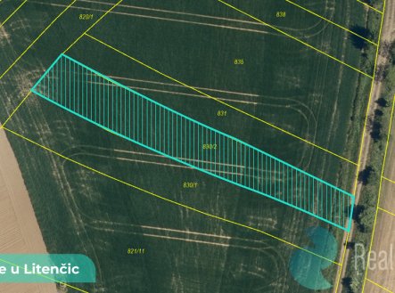Prodej pozemku, zemědělská půda, 729 m²