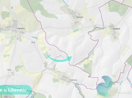 Prodej pozemku, zemědělská půda, 729 m²
