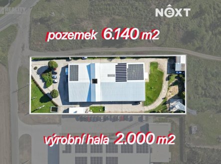 Prodej komerčního objektu, výroba, 6 140 m²