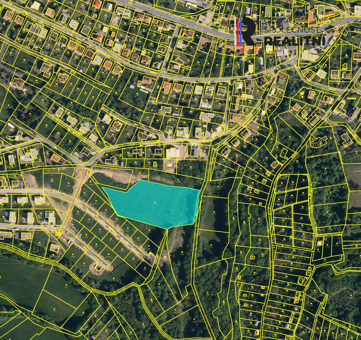 Prodej stavebního pozemku 8 375 m2, Boněcko, Zlín - Příluky.
