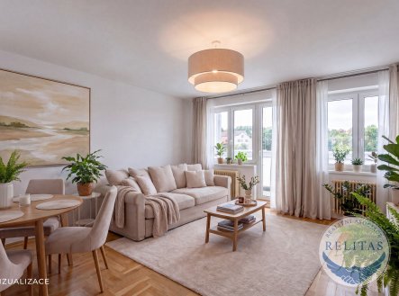 Prodej bytu, 3+1, 63 m²