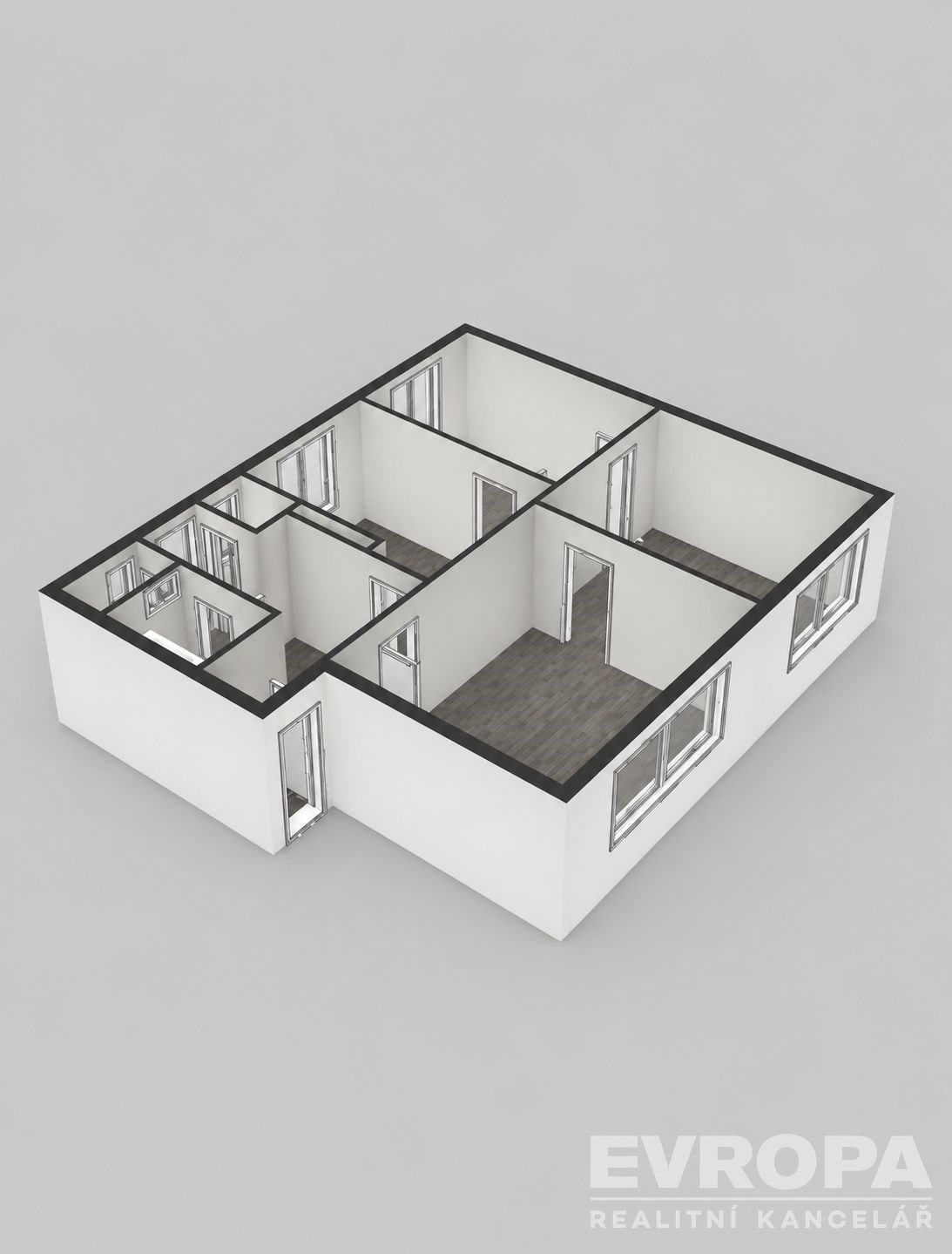 půdorys 3D