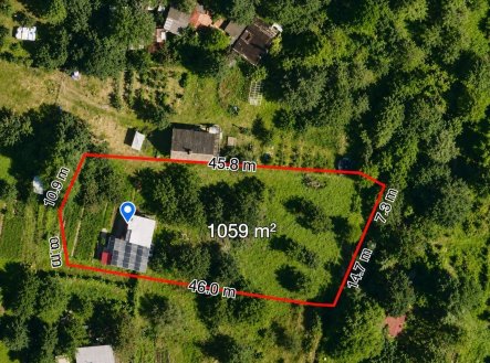 Prodej pozemku, zahrada, 1 061 m²