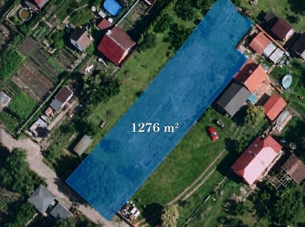 Prodej pozemku, zahrada, 1 276 m²