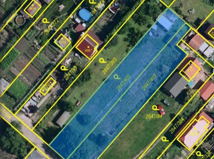 Prodej pozemku, zahrada, 1 276 m²