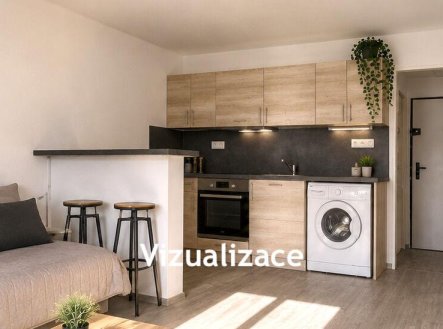 Pronájem bytu, 1+kk, 30 m²