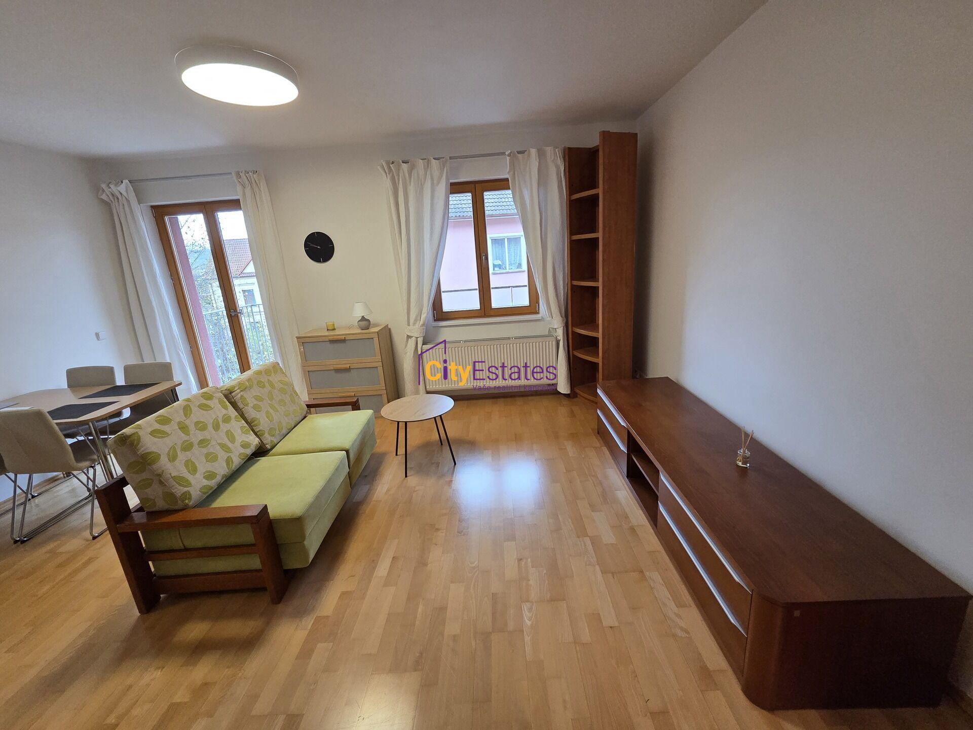 Vybavený byt 1kk s terasou a sklepní kojí