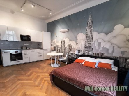 Pronájem bytu, 1+kk, 31 m²