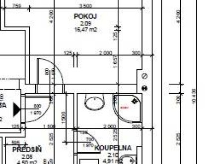Pronájem bytu, 1+1, 34 m²
