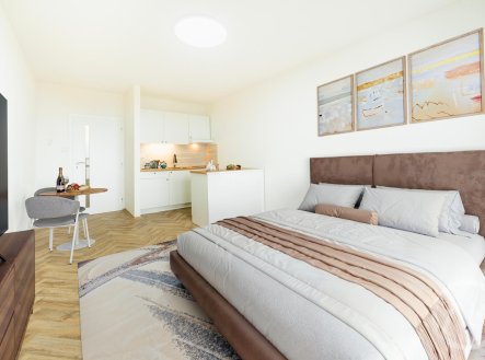 Pronájem bytu, 1+kk, 28 m²