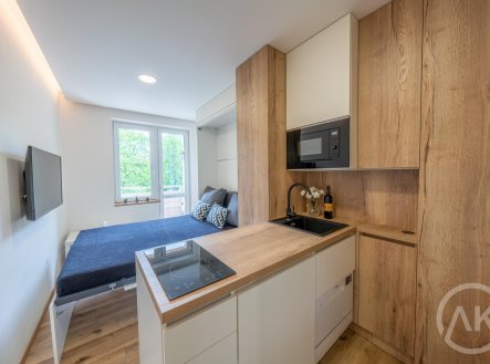 Pronájem bytu, 1+kk, 17 m²