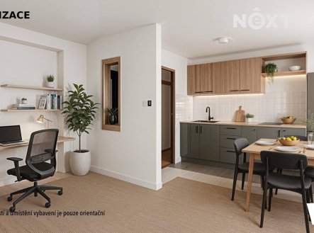 Prodej bytu, 3+kk, 56 m²