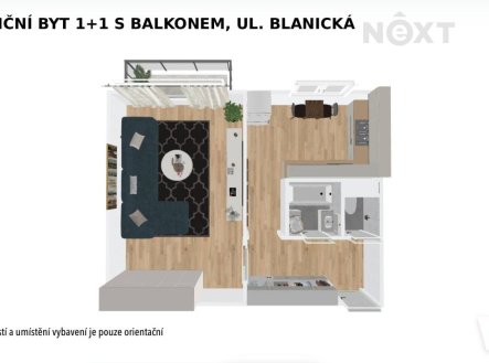 Prodej bytu, 1+1, 39 m²