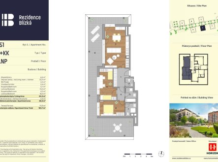 Prodej bytu, 3+kk, 89 m²