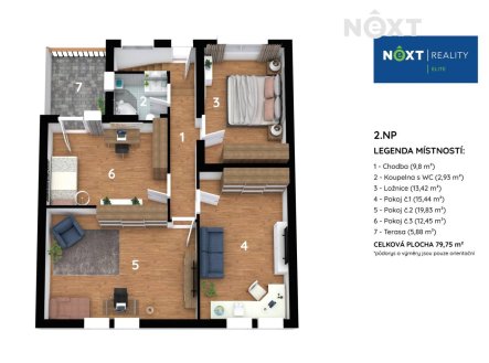 Prodej domu/vily, 162 m²