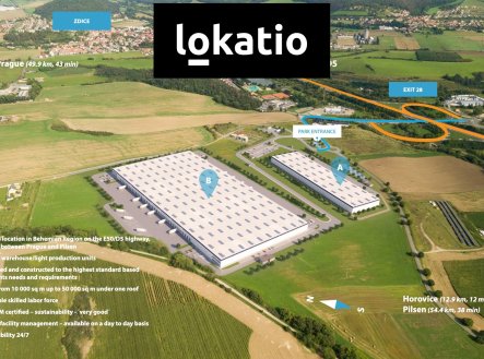 Pronájem komerčního objektu, sklad, 5 000 m²