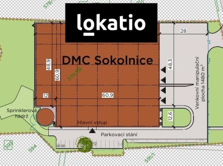 Pronájem komerčního objektu, výroba, 4 276 m²