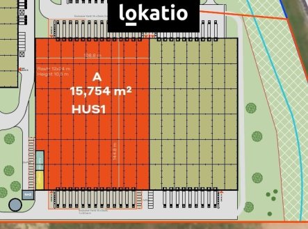 Pronájem komerčního objektu, sklad, 15 754 m²
