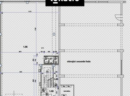 Pronájem komerčního objektu, sklad, 418 m²